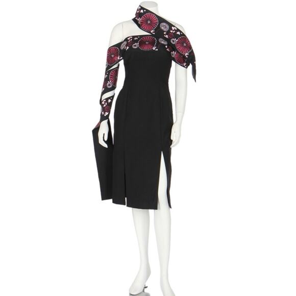 Alexander McQueen Spring 2001 Voss Collection Black Strapless Dress Size 6 / 42 - Picture 1 of 12